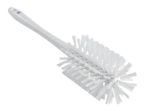 Brosse cylindrique, avec manche moulé